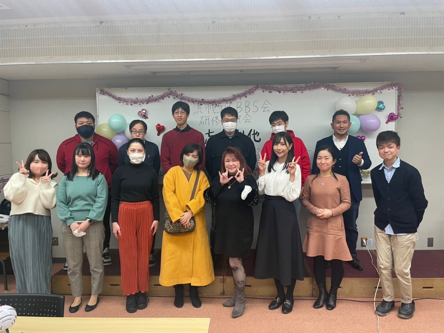 画像:横浜西区BBS会主催研修講演会にて女子寮の施設長(竹田淳子氏)登壇