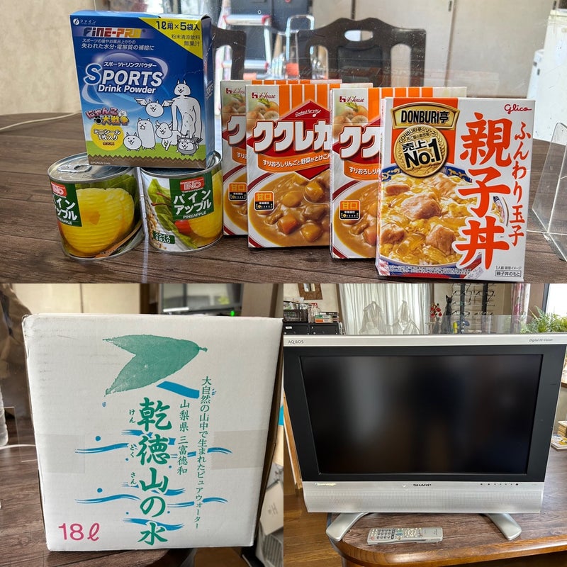 画像:6月・7月もたくさんの物資の支援
